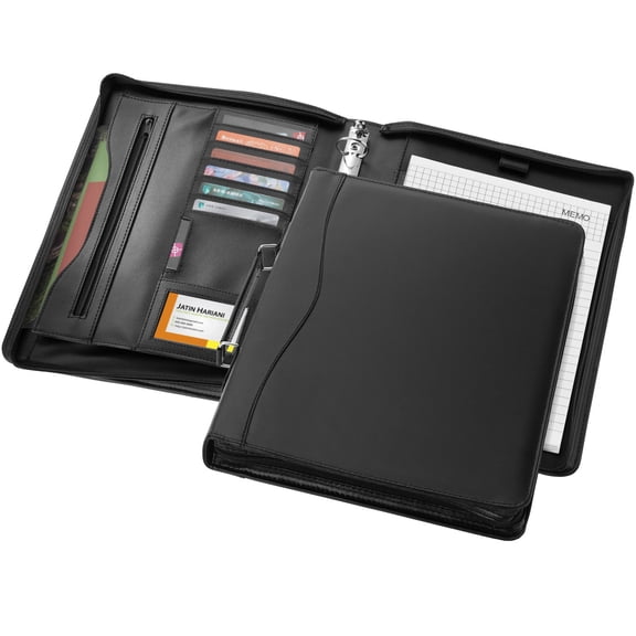 Ebony A4 Briefcase Portfolio (Pack of 2)