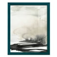 thumbnail image 1 of Ebony Horizon Triptych I - Framed Print w/glass - Ocean Blue, 1 of 7