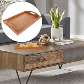 Ebony Pallet Veggie Tray Small Wood Tray Serving Tray Kitchen Storage Tray Handle Tray Breakfast Tray Wooden Tray