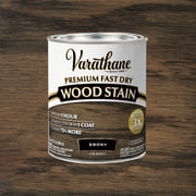 Ebony, Varathane Premium Fast Dry Wood Stain-269395, Quart
