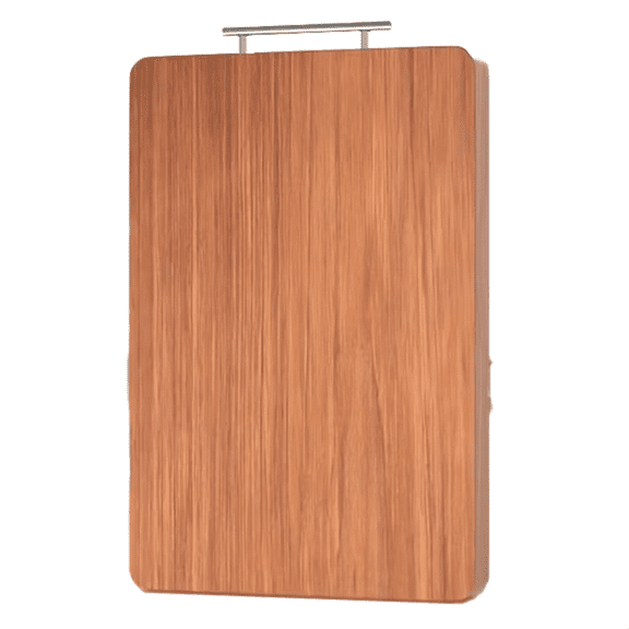 Ebony Wood Chopping Board - , , Double-Sided, Solid Wood Cutting Board for Kitchen Use,1 x Ebony Wood Chopping Board,As Shown