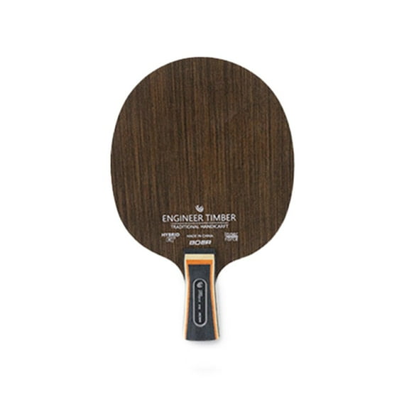 Ebony Wood Dalbergia Table Tennis Racket 5 Layers Ping Pong Blade Paddle Professional Long Handle Pingpong Racket