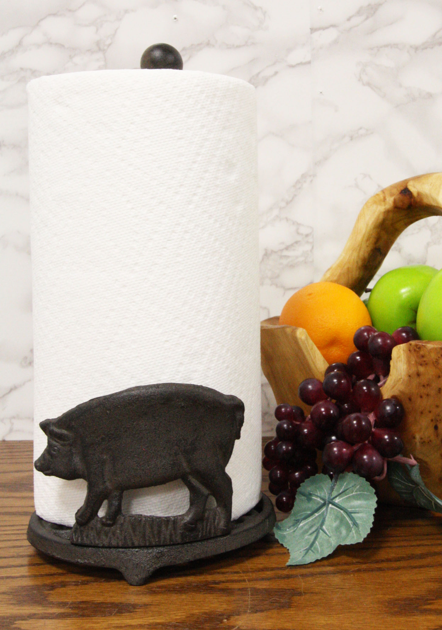 Amazon Cast Iron Pig Paper Towel Holder Cast Iron Kitchen Roll