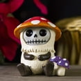 thumbnail image 1 of Ebros 2.75" Tall Furrybones Kinoko The Fungi Toadstool Mushroom Figurine, 1 of 8