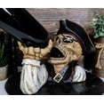 thumbnail image 1 of Ebros Ahoy Bootleg Rum Gold Tooth Pirate Captain Hook Skeleton Wine Holder, 1 of 10