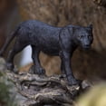 thumbnail image 1 of Ebros Animal Jungle Black Panther Prowling On Distressed Tree Log Figurine 8"L, 1 of 9