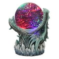 thumbnail image 1 of Ebros Blue Frost Dragon LED Night Light Glitter Sparkle Water Globe Storm Ball, 1 of 7