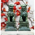 thumbnail image 1 of Ebros Chinese Forbidden Palace Guardian Pair Fu Foo Dogs Lions Figurine Bookends, 1 of 7