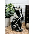 thumbnail image 1 of Ebros DOD Skeleton Cat Statue Halloween X-Ray Decor Crazy for Cats (Male Cat), 1 of 6