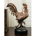 thumbnail image 1 of Ebros Decorative Sunshine Country Farm Rooster Bronze Electroplated Statue, 1 of 6