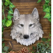 Ebros Direwolf Gray Wolf Mini Wall Decor Timber Wolf Canis Lupus Wall Plaque