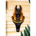 thumbnail image 1 of Ebros Egyptian God Of Afterlife Dead Anubis Wall Hook Decor Accent For Coats, 1 of 6