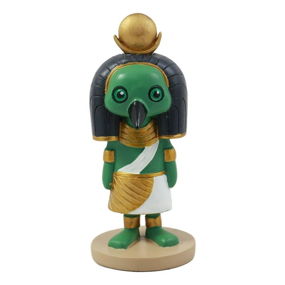 Ebros Egyptian God Of Technology And Wisdom Ibis Thoth Figurine 4"H Dollhouse Collectible