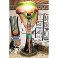 thumbnail image 1 of Ebros Egyptian Goddess Isis Standing W/ Open Wings Side Table Lamp Statue 18"H, 1 of 8