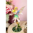 thumbnail image 1 of Ebros Fae Garden Meadows Blonde Fairy With Rainbow Lily Petals Dress & Gloves, 1 of 8