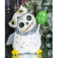 thumbnail image 1 of Ebros Furrybones Hootie The Snow Owl Skeleton Figurine 3" H Hooded Monster, 1 of 5