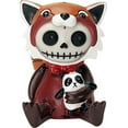 thumbnail image 1 of Ebros Furrybones Reddington The Red Panda Hooded Skeleton Monster Collectible Sculpture Decorative Toy, 1 of 3