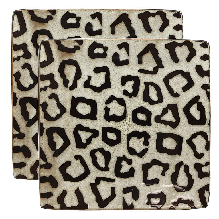 Large square cheap dinner plates