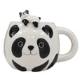 thumbnail image 1 of Ebros Giant Panda Bear Ceramic Coffee Mug With Sleeping Cub Latch On Spoon Set, 1 of 7