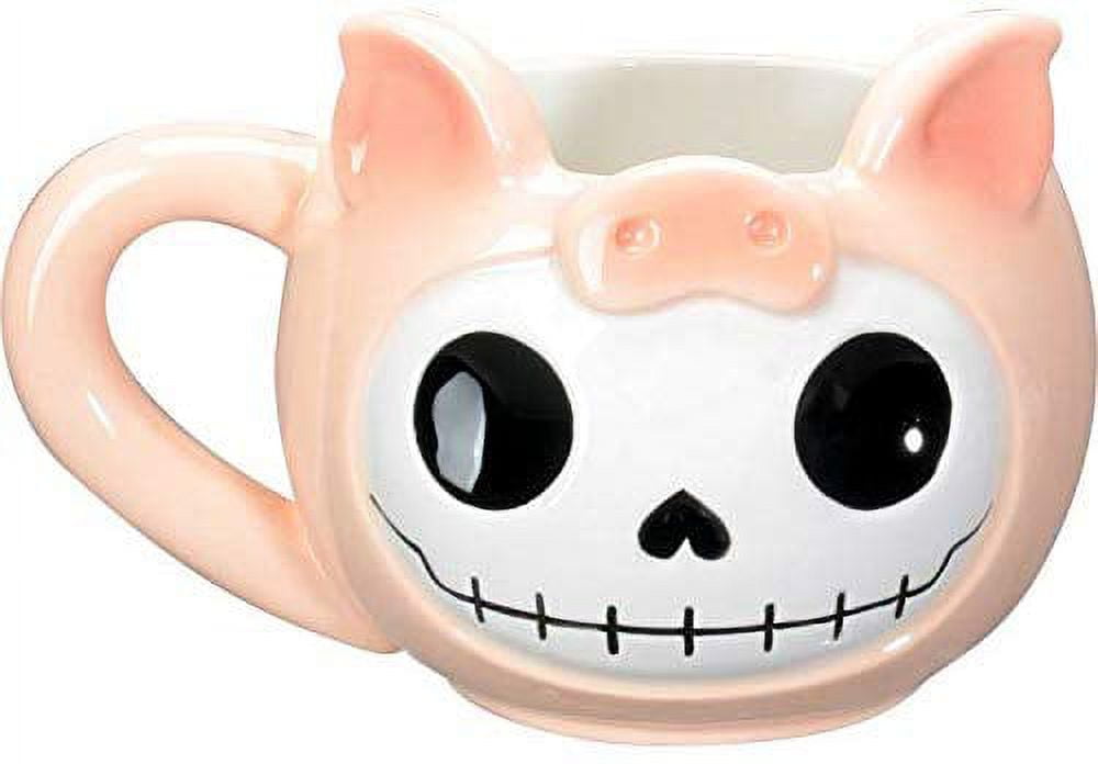 Ebros Gift Furrybones Coffee Mug Beverage Cups 14 fl oz Mugs (Bacon Mug ...