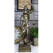 Ebros Gift Resin Contemporary Roman Greek Goddess Lady Of Justice Statue 15H