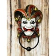 thumbnail image 1 of Ebros Harlequin Red Carnival Circus Jester Clown Door Knocker Figurine 8.75" H, 1 of 5