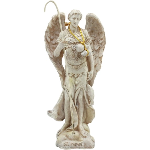 Ebros Holy Archangel Saint Raphael Pennance Sacrament Healing Of God Figurine 5" Tall