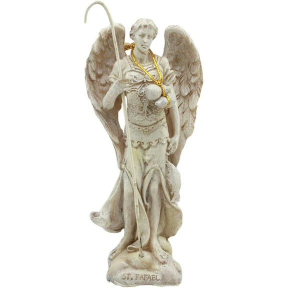 Ebros Holy Archangel Saint Raphael Pennance Sacrament Healing Of God Figurine 5" Tall