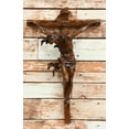 thumbnail image 1 of Ebros Large 19.75" High INRI Jesus Christ Cross Wall Hanging Crucifix Crosses, 1 of 9
