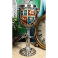 thumbnail image 1 of Ebros Lion And Fleur De Lis Crusader Knight Wine Goblet Chalice Drinkware Decor, 1 of 6