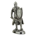 thumbnail image 1 of Ebros Medieval Crusader Swordsman Knight Statue 7.5"Tall Suit of Armor Sculpture Decor Knight Of The Cross Heavy Infantry Unit Figurine, 1 of 5