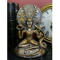 thumbnail image 1 of Ebros Oberon Zell Herne Cernunnos with Deer Antlers and Earth Disc Statue 6.25"H, 1 of 6