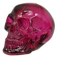 thumbnail image 1 of Ebros Purple Translucent Witching Hour Gazing Skull Miniature Figurine 2.5" Long, 1 of 4