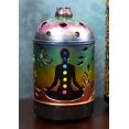 thumbnail image 1 of Ebros Rainbow 7 Chakra Colors Lotus Wheel Essential Oil Diffuser Aromatherapy, 1 of 8