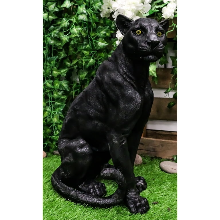 Ebros Realistic Large Black Panther Jaguar 20 Ebros Realistic Large Black Panther Jaguar 20