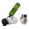 thumbnail image 1 of Ebros Realistic Shih Tzu Dog Glass Salt Pepper Shakers & Wine Bottle Holder, 1 of 4