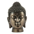 thumbnail image 1 of Ebros Shakyamuni Buddha Gautama Ushnisha Head Statue 6.5" Tall (Bronze Patina), 1 of 5