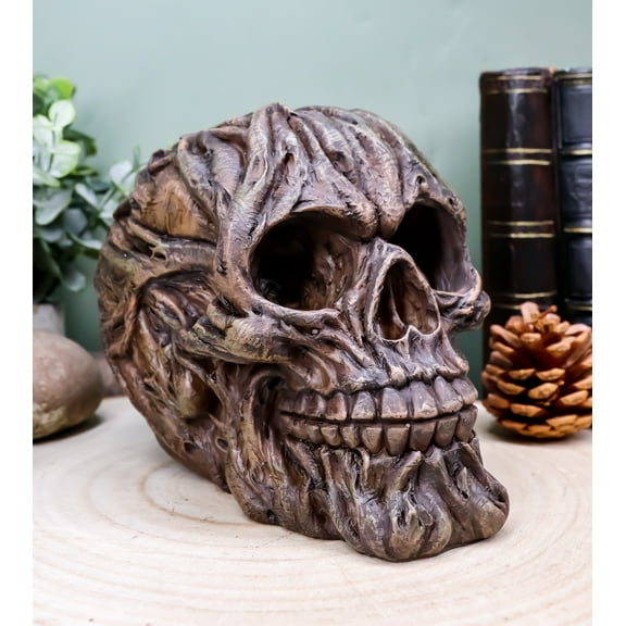 Ebros Swamp Carnage Monster With Wooden Creeping Roots Skull Decorative Figurine