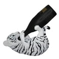 thumbnail image 1 of Ebros Thirsty Siberian White Tiger Wine Oil Bottle Holder Figurine 11" Long, 1 of 4