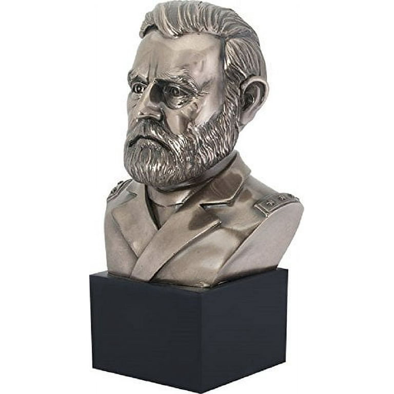 Ebros USA President Grant Bust 8.75 Inch Tall Figurine 18th 
