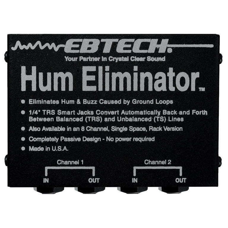 Ebtech Hum Eliminator 2 Channel Box - Walmart.com