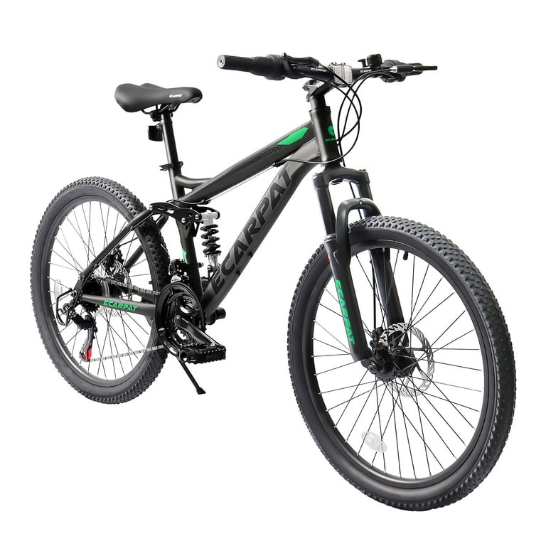 Ecarpat Mountain Bike 24 inch for Men Women, MTB Bicycles, 21-Speed Disc  Brakes, Trigger Shifter - Walmart.com