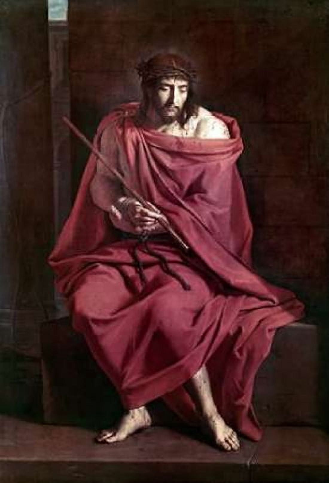 Ecce Homo Canvas Art - Fra Bartolommeo (20 x 28)
