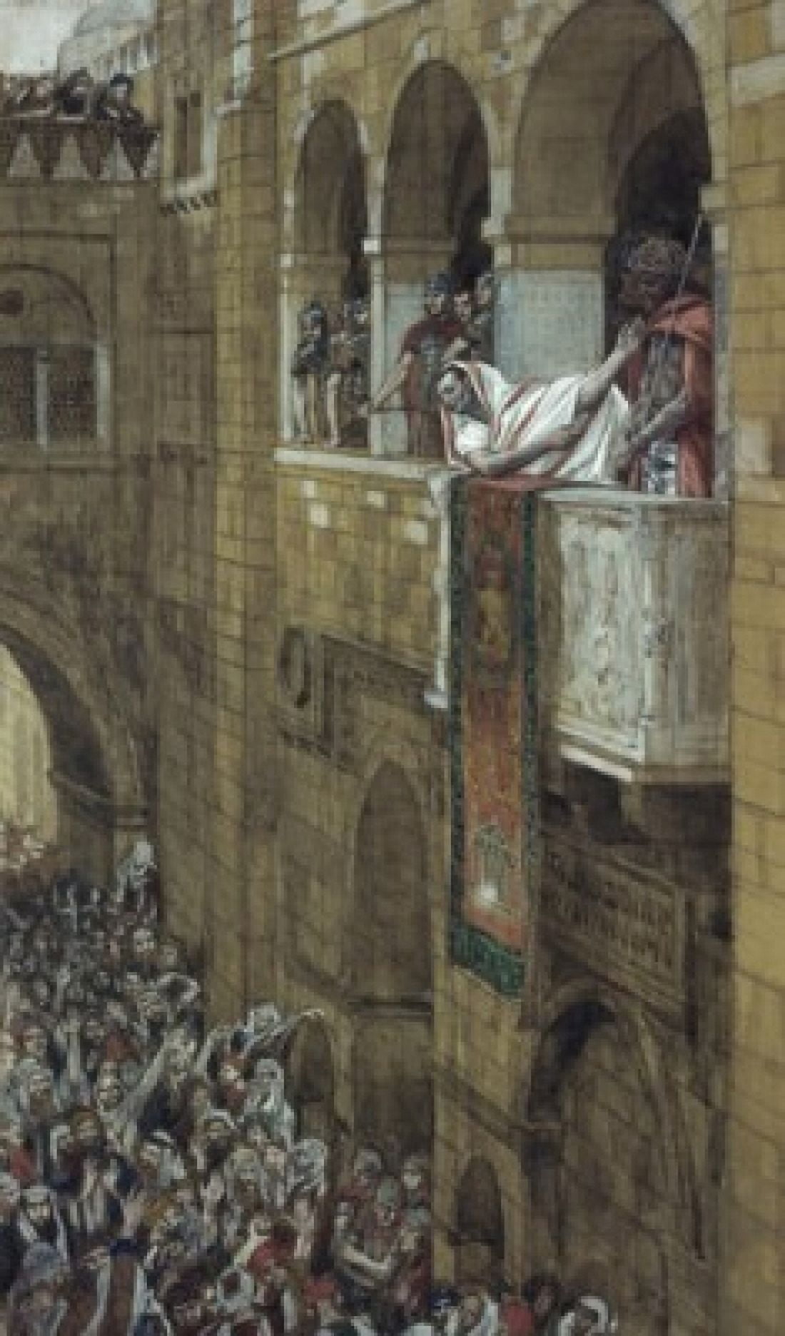 Ecce Homo James Tissot (1836-1902 French) Canvas Art - James Tissot (24 x 36)
