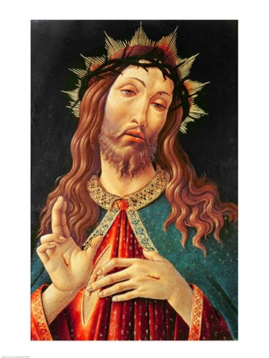 Ecce Homo or The Redeemer c1474 Canvas Art - Sandro Botticelli (18 x 24)