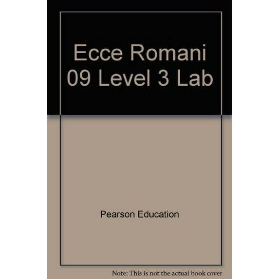 Pre-Owned Ecce Romani 09 Level 3 Lab (Paperback) 0133610950 9780133610956