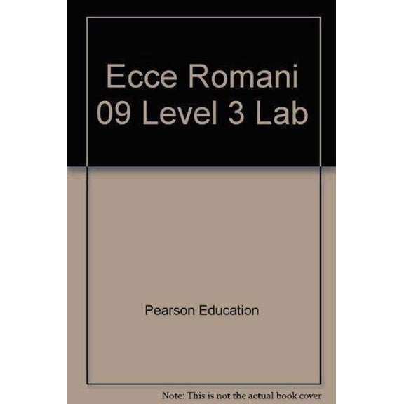 Pre-Owned Ecce Romani 09 Level 3 Lab (Paperback) 0133610950 9780133610956