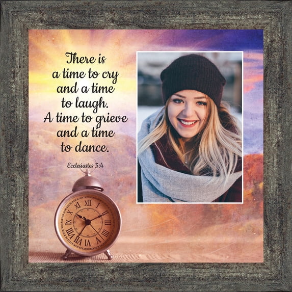 Ecclesiastes Wall Art, A Time to Laugh Picture Frame