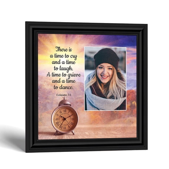 Ecclesiastes Wall Art, A Time to Laugh Picture Frame
