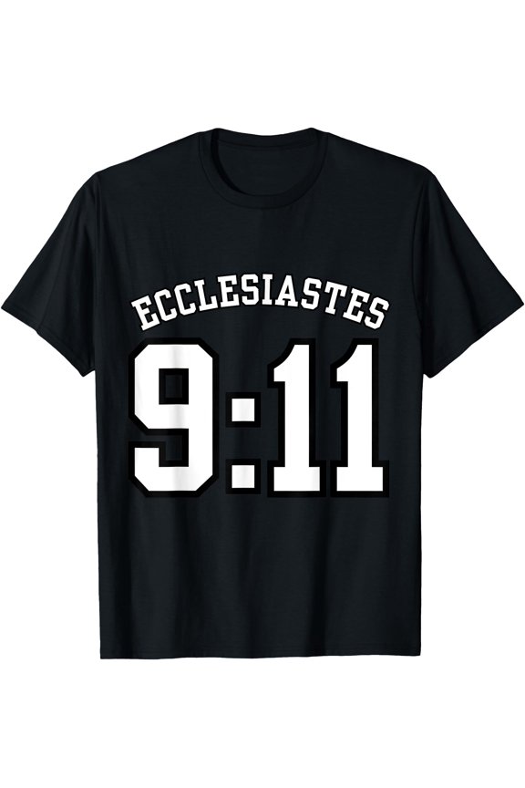 Ecclesiastes 9:11 Sports Christian Scripture Design T-Shirt, Unisex T-Shirt